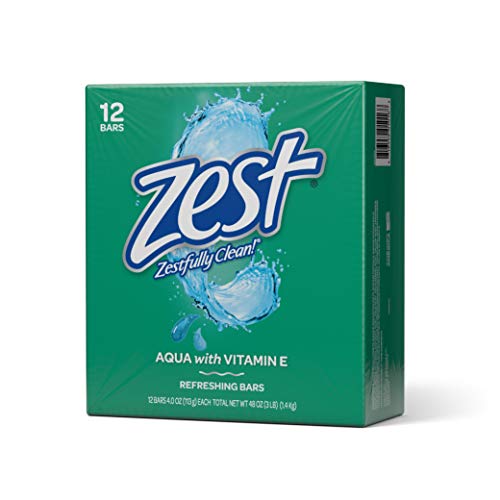 Zest Bar Soap - 8 Bars - Enriched With Cocoa Butter And Shea for Ultra Moisturizing Cleansing - Leaves Your Body Feeling Silky Smooth And Deeply Moisturized | Enriched With Cocoa Butter And Shea, Ultra Moisturizing Cleansing, Leaves Your Body Feeling Sil…