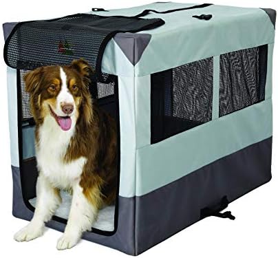 MidWest Canine Camper 24-inch Portable Tent Crate for Dogs