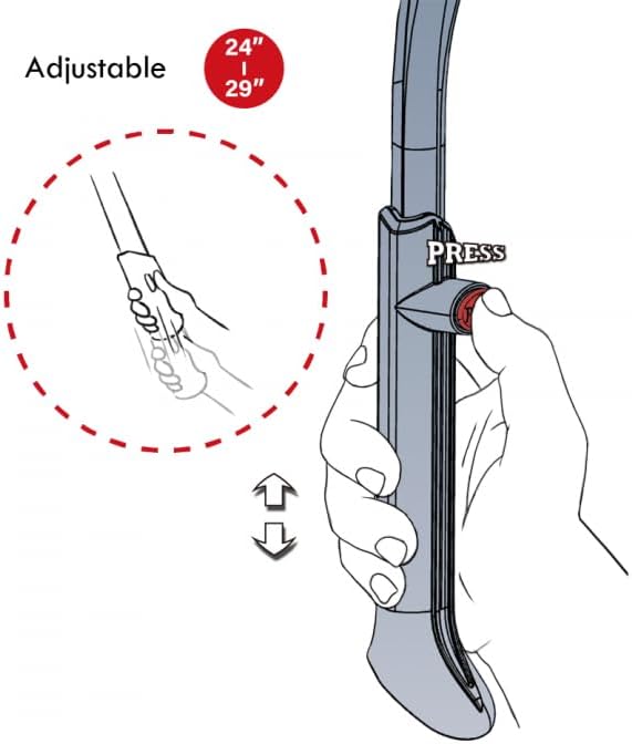 BV Bicycle Kickstand for 24”-28” - Adjustable Bikes Kickstand for Adult Bike with Non-Slip Foot & Spring-Loaded Latch for Stable Any-Angle Stance (Silver, Regular Duty)