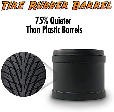 Replacement Rock Tumbler Barrel for National Geographic Tumblers | 2 Lb. Capacity, Leak-Proof Lid, Replacement Parts