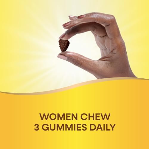 Nature's Way Alive! Premium Women's 50+ Gummy Multivitamin, 75 ct | 16 Nutrients; Grape and Cherry Flavored Gummies with Plant-Based Pectin; Supports Heart, Brain, Immune, Bone, and Eye Health*