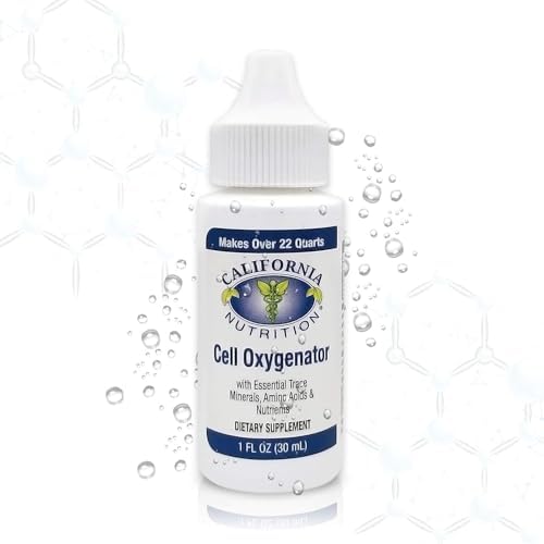 Cell Oxygenator Oxygen Boost, 1fl oz (30ml), Cell Food Oxygen Drops with Zinc, Support Immune System, Liquid Oxygen Dietary Supplement