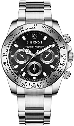 DREAMING Q&P Fq-005 Classic Style Gold Stainless Steel Mens Wrist Watches with Crystals for Man