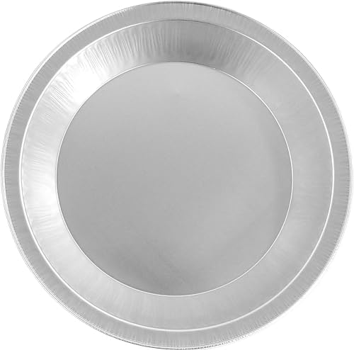 Handi-Foil 9" Smooth-Wall Aluminum Deep Pie Pan Plate Tin -Heavy Duty! (Pack of 100)