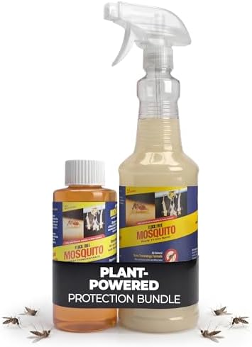 Mosquito Repellent Concentrate 4 fl oz – Makes 4 Gallons