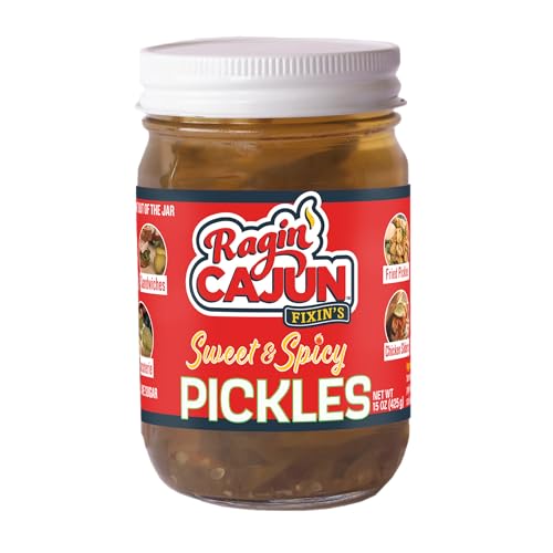 Ragin' Cajun Candied Jalapeno Slices, 12 fl oz - Pack of 2