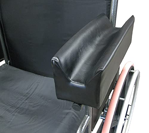 The Aftermarket Group Wheelchair Armpad, Trough, Black Upholstered, 13-1/2" L x 4" W, TAG541100