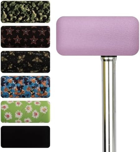 SPRING SEAON Cane Handle Pad Cover,T-Handle Grip Cushion for Walking Canes