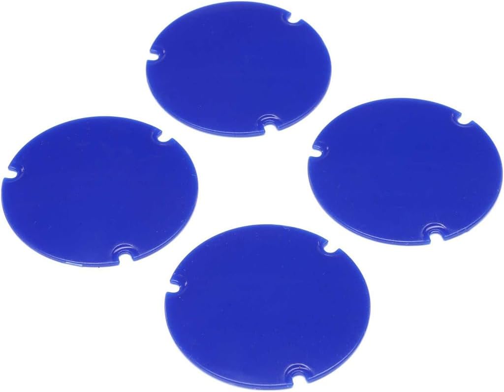 Losi Wheel Cover Set Blue 22S Sprint LOS-2889