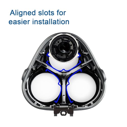 HQ8 Replacement Heads Compatible With Philips Norelco Aquatec Shaver