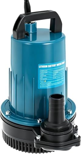 0.75HP 2900 GPH Sump Pump Electric Submersible Portable Utility Water Removal Transfer Pump for Swimming Pool Garden Pond Tubs Basement Window Wells