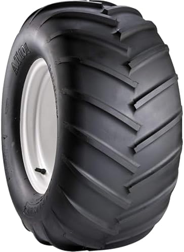Carlisle AT101 Lawn & Garden Tire - 21X11-8 | Lawn Mower & Garden Tractor All Season Traction 92A3 Rated 4 Ply Bias Construction Black Sidewall Tire