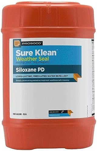 Sure Klean Weather Seal Siloxane PD - Great Water-Based Brick Sealer - (5-Gallon Container)