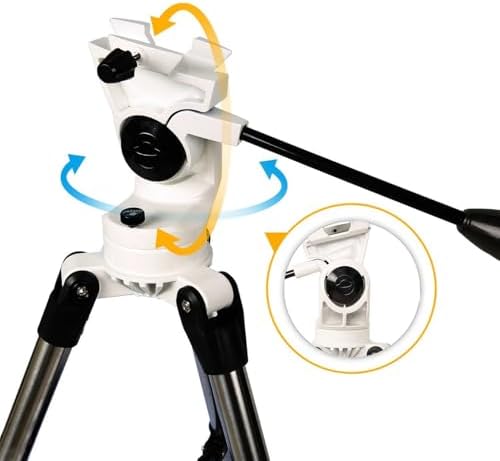 Gskyer Telescope, Telescopes for Adults, 80mm AZ Space Astronomical Refractor Telescope Kids, Adults Astronomy, German Technology Scope