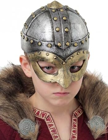 Fun Costumes Child Battle Viking Helmet Child Standard