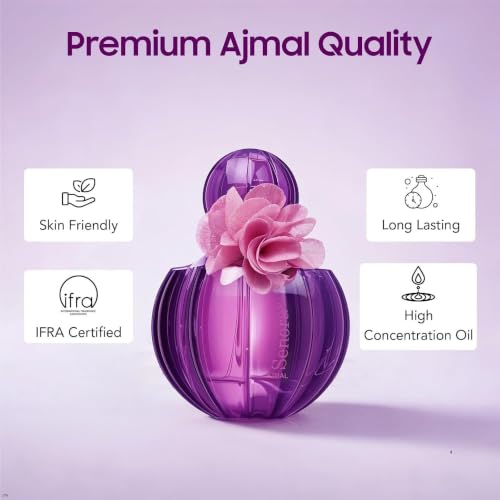 Ajmal Senora EDP for Women, 2.5 fl oz / 75 ml | Almond and bergamot bloom into orange blossom and vanilla. A refined, long-lasting signature.