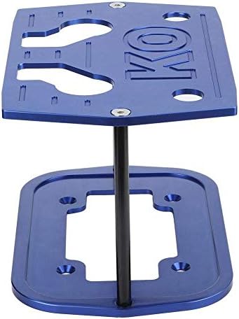 Aramox Stainless Steel Battery Tray for Group 34 & 78 Batteries - Red, Yellow & Blue Tops