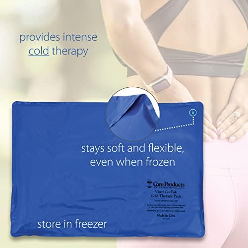 Core Products Flexible Vinyl Intense Cold Pack for Neck, Shoulders & Back - 11" X 15"