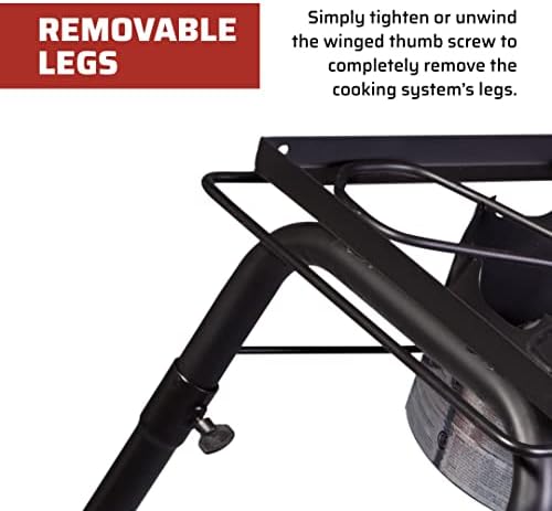 Camp Chef Camp Chef Pro 30 Single Stove - 1-Burner Camp Stove - Ultra Portable Gas Stove for Outdoor & Camping Gear - 231 Sq In Cooking Area