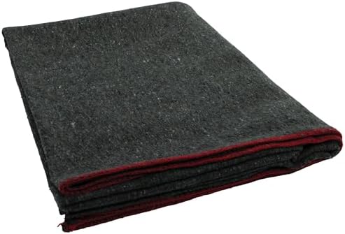 Rothco Wool Rescue Survival Blanket – Warm Emergency Outdoor, Camping Sleep Throw
