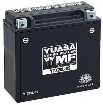 Yuasa YUAM32RBS YTX20-BS Battery, multi-colored
