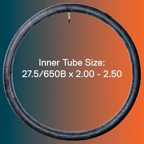 Weldtite Self Sealing Bike Inner Tube - Reliable Puncture Protection - 27.5"/650B x 2.00-2.50, Presta Valve | Presta Valve, Easy Installation