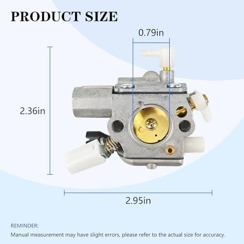 MS251 MS251C Carburetor Tune Up Kit for Stihl MS231 MS231C MS231Z | for Stihl MS251CBE MS251C-BEQMS251Z Replace 1143 120 0611 0605 1143-120-0641