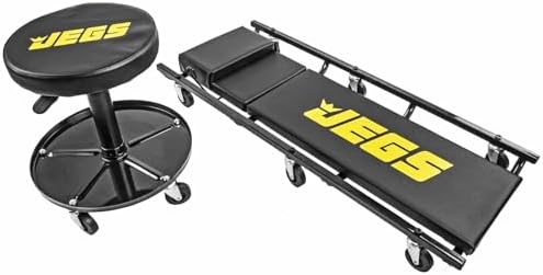 JEGS Creeper and Air Seat Set | Creeper and Air Seat Set for supporting the driver or passenger in the vehicle
