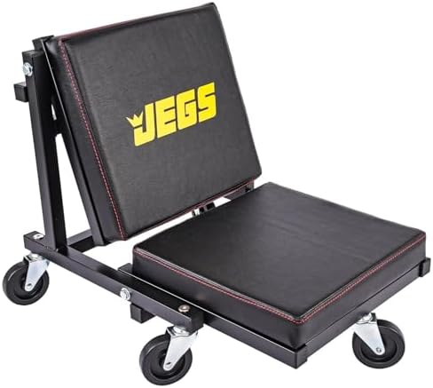 JEGS 2-in-1 Performance Mechanics Creeper Seat [330 lb. Capacity]