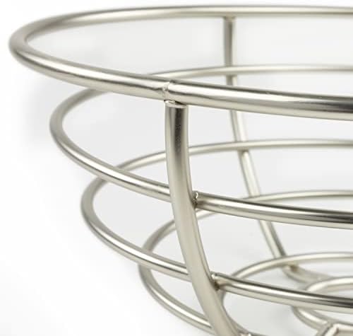 Spectrum Euro Wire Fruit Basket for Kitchen Countertop Storage