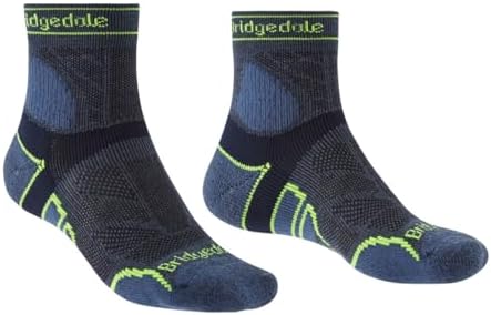 Bridgedale Men's Trail Run Lightweight T2 Merino Performance ¾ Crew