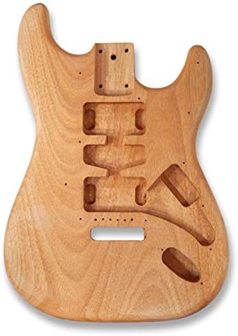 DIY Electric Guitar Kits, okoume Body maple neck & composite ebony fingerboard