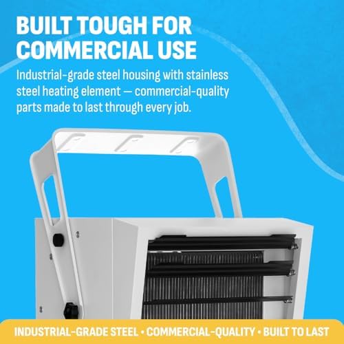 NewAir Portable Space Heater for Indoor Use | Ideal Heater for Bedroom, Office or Under Desk | Electric, Energy Efficient and Noiseless