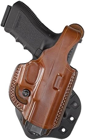 Aker Leather 268 FlatSider XR17 Paddle Holster for Sig Sauer P220/P226, Tan, Right Hand | Tan, Right Hand