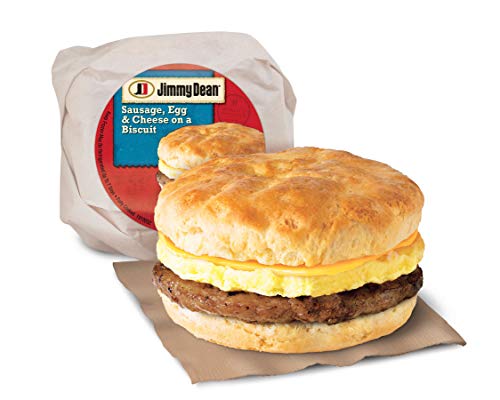 Jimmy Dean Sausage, Egg & Cheese Biscuit, 4.9 oz (12 Count)