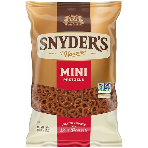 Snyder's of Hanover Mini Pretzels, 100 Calorie Individual Packs, 36 Ct