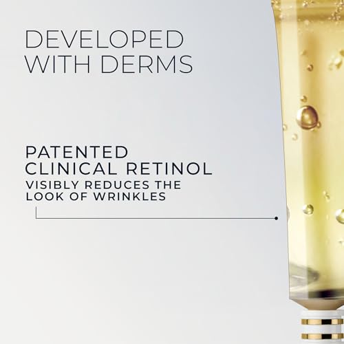 RoC Retinol Correxion Wrinkle Filler for Deep Wrinkles with Hyaluronic Acid | 1oz retinol serum for face, skin care for women and men, visibly reduce fine lines, clinically proven, packaging may vary