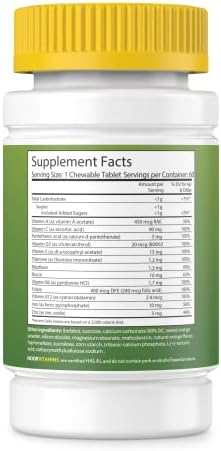 Noor Vitamins Halal Kids Multivitamin Chewable: Essential Vitamins for Immune
