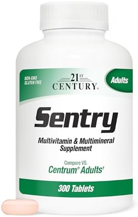 21st Century One Daily Women's 50+ Multivitamin Tablets, 100 Count | Complete Daily Multivitamin, Compare VS. One A Day® Women's 50+, Women Over 50 with Memory, Bone Strength, Everyday Wellness