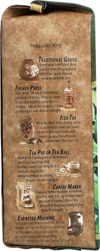 The Mate Factor, Tea Mate Green Tea Organic Loose, 12 Ounce