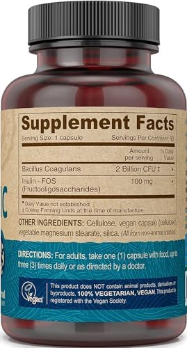 Deva Vegan Probiotic with FOS Prebiotics Supplement - 2 Billion CFU with 100 MG of Prebiotics Per Serving for Men & Women - Non-Dairy Gluten Free - Naturally Shelf Stable - 90 Capsules