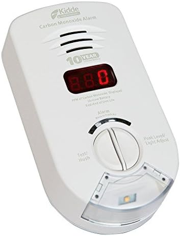 Kidde Carbon Monoxide Detector, AC-Plug-in with Lithium Battery Backup, Digital Display, Escape & Night Light