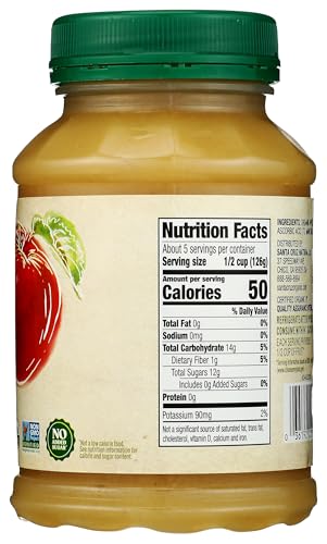 Santa Cruz Organic, Apple Sauce Organic, 23 Ounce