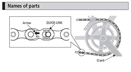 SHIMANO 11 Speed Chain Quick Link Connector SM-CN900 (2 Pairs)