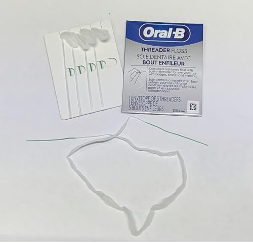 Oral-B Glide Threader Floss, 30-Count (Pack of 6)
