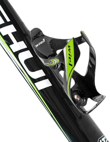 Wiel Full Carbon Fiber Bicycle Bike Light Drink Water Bottle Cage Holder