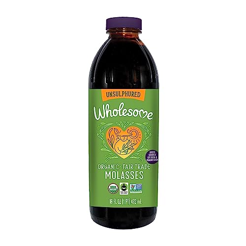 Wholesome FT Organic Molasses 32oz Bottle, 1-Pack