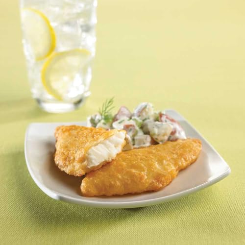 King and Prince Tavern Battered Cod Fillet - 2 to 3 Ounce, 10 Pound -- 1 each.