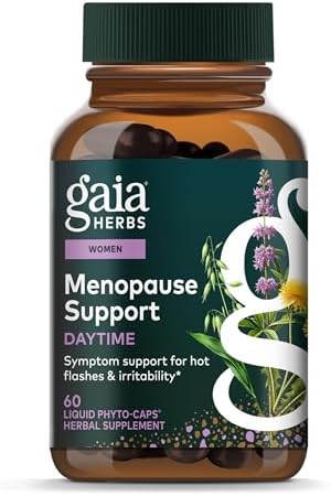 Gaia Herbs Menopause Support Daytime - Helps Support Hormone Balance & Well-Being for Women* - with Vitex, Black Cohosh