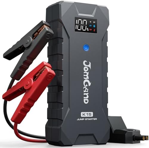 K15 Jump Starter for up to 8.0L Gas or 6.0L Diesel Engines | 2500 Amp 12V Car Battery Jump Starter